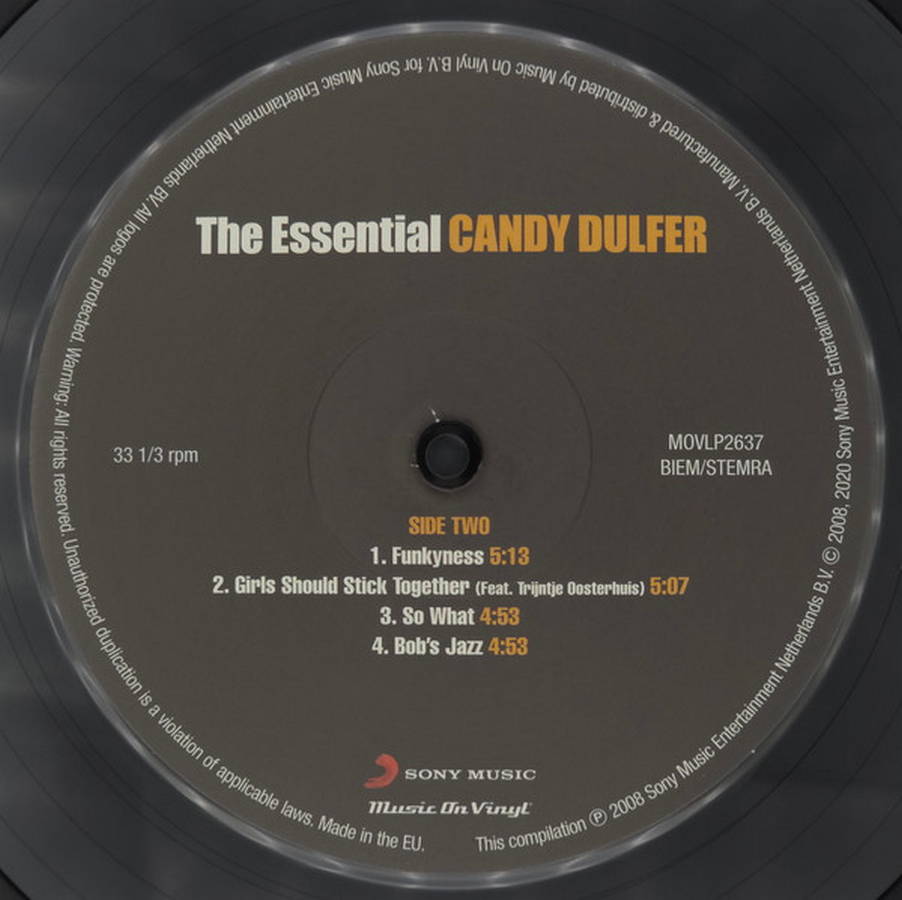 Candy Dulfer – The Essential Candy Dulfer 2LP